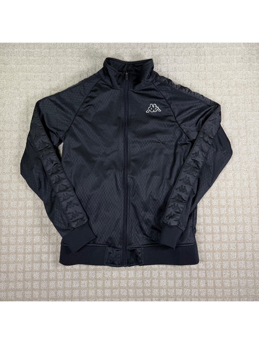 Kappa Black Track Jacket M